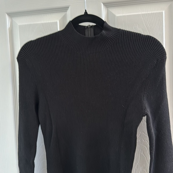 ❤️Vici-NWOT- Black Ribbed Dress Size small - Picture 3 of 8